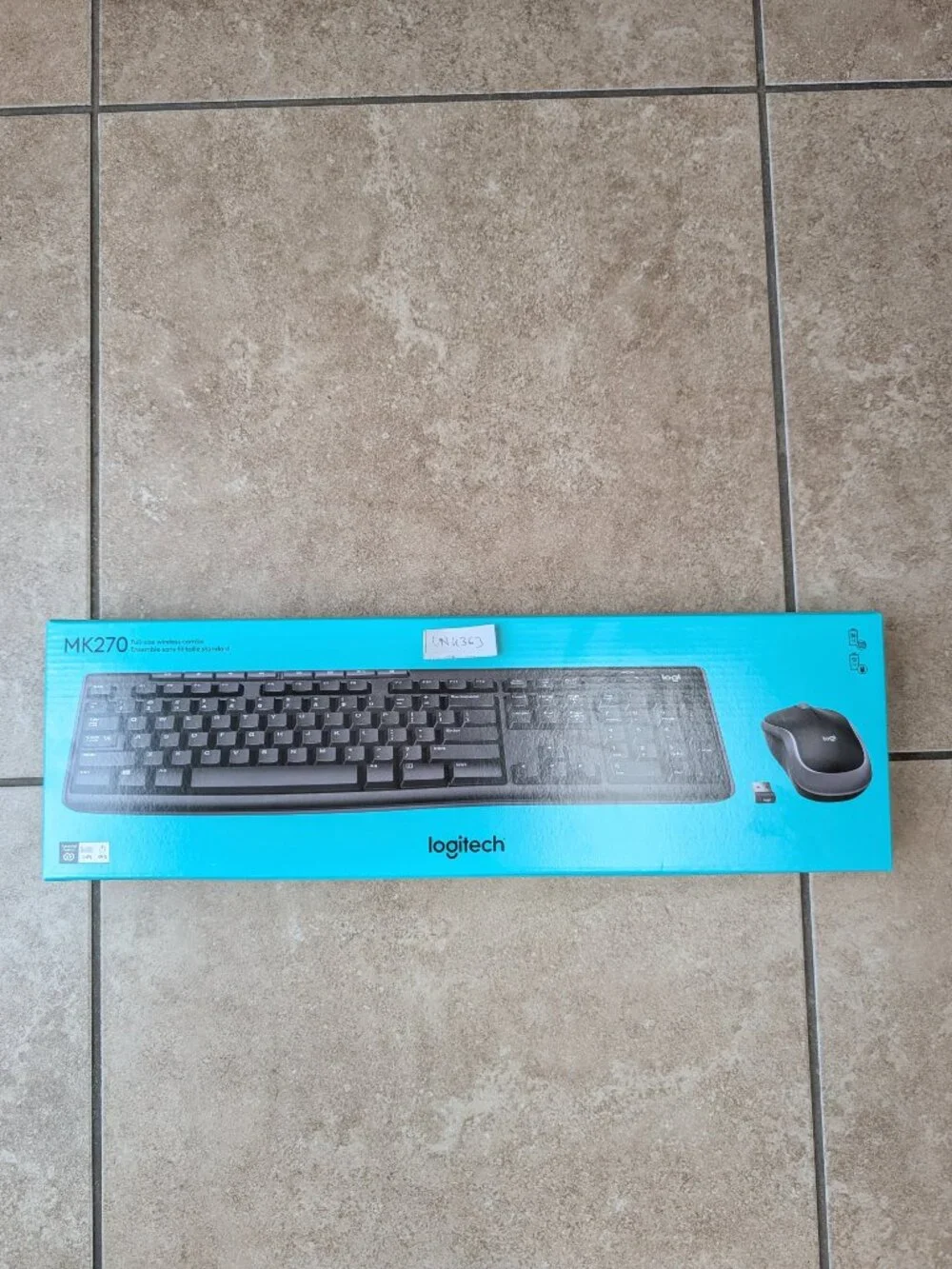 Logitech MK2270 Wireless Keyboard and Mouse Combo Black 920-004536 New 2.4 GHz